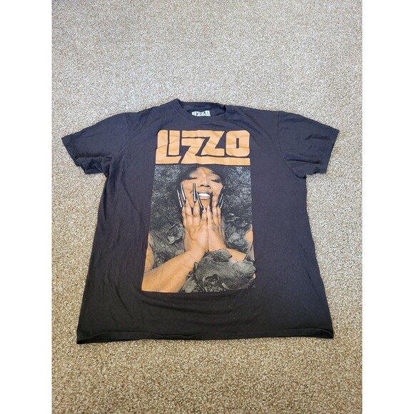 Lizzo Mens Large Hip Hop Rap Graphic Unisex T-Shirt - Picture 4 of 12